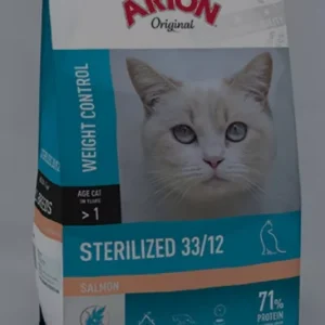 ARION ORIGINAL CAT STERILIZED SALMON 7.5KG