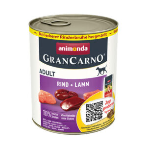 Animonda Gran Carno Adult hovězí a jehně 800g