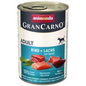 Animonda Gran Carno Adult s lososem a špenátem 400g