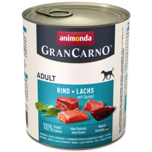 Animonda Gran Carno Adult s lososem a špenátem 800g
