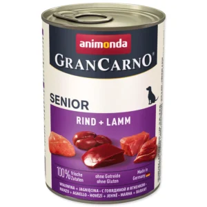 Animonda Gran Carno Senior hovězí a jehně 400g