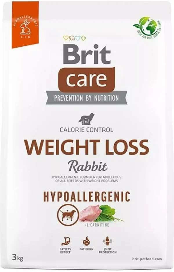 Brit Care Dog Hypoallergenic Weight Loss 3kg