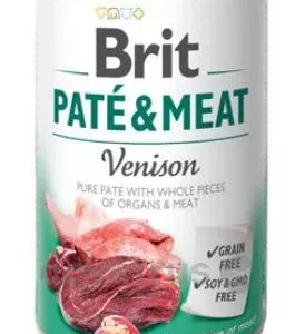 Brit Dog konzerva Paté & Meat Venison 400g