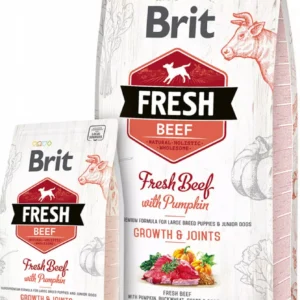 Brit Fresh Dog Beef & Pumpkin Puppy Large 12kg