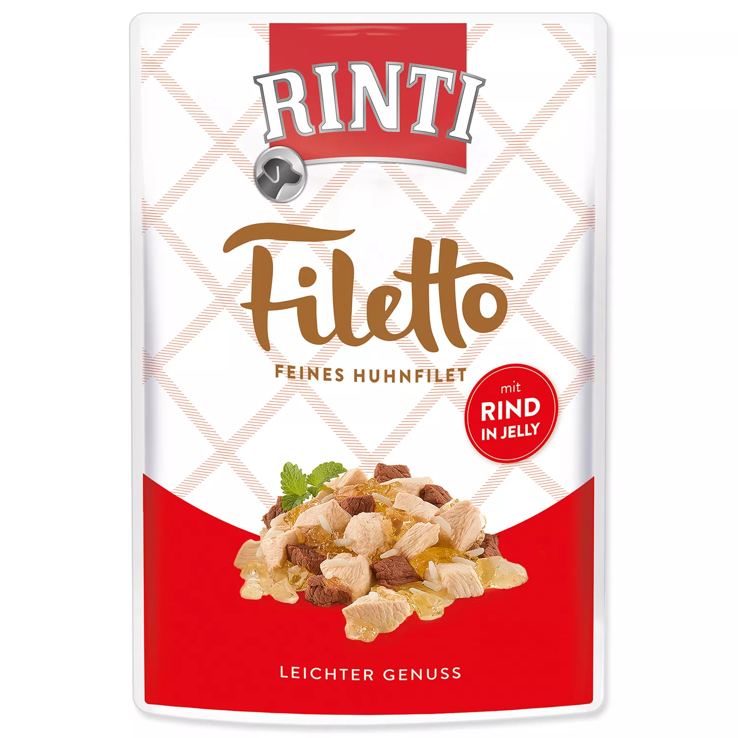 Kapsička RINTI Filetto kuře + hovězí v želé 100g