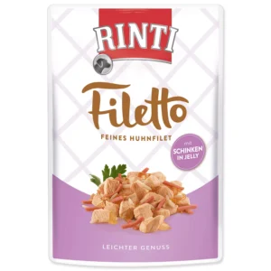 Kapsička RINTI Filetto kuře + šunka v želé 100g
