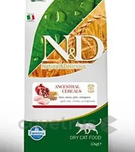 N&D LG CAT Adult Chicken&Pomegranate 10kg