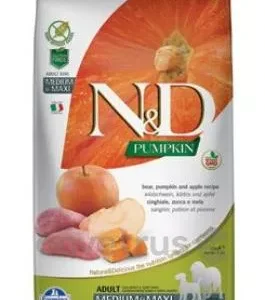 N&D Pumpkin DOG Adult M/L Boar&Apple 12kg
