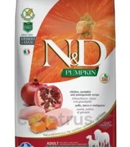 N&D Pumpkin DOG Adult M/L Chicken&Pommegranate 12kg