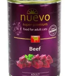 Nuevo kočka adult Hovězí konzerva 400g