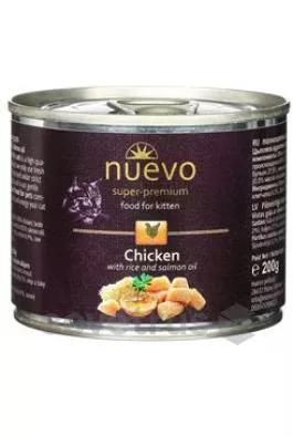 Nuevo kočka adult Kuře konzerva 200g