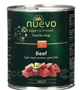 Nuevo pes adult Hovězí konzerva 800g