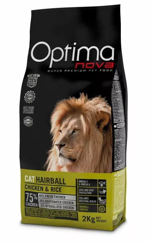 OPTIMAnova Cat Hairball 2 kg