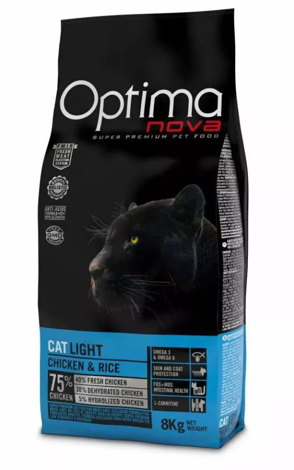 OPTIMAnova Cat Light 8 kg