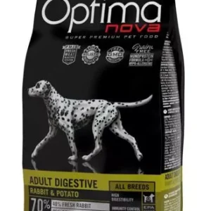 OPTIMAnova Dog Adult Digestive Rabbit GF 12 kg