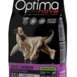 OPTIMAnova Dog Adult Medium Chicken & Rice 12 kg