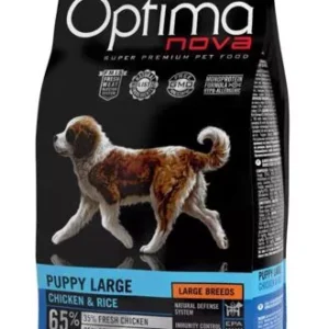 OPTIMAnova Dog Puppy Large Chicken & Rice 12 kg