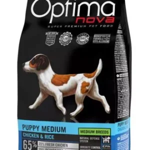 OPTIMAnova Dog Puppy Medium Chicken & Rice 2 kg