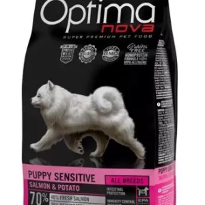 OPTIMAnova Dog Puppy Sensitive Salmon & Potato GF 2 kg