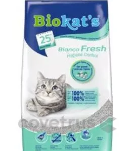 Podestýlka Biokat´s Bianco Fresh Control 5kg