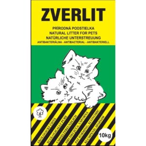 ZVERLIT Podestýlka zelená,hrubá, kočka 10kg